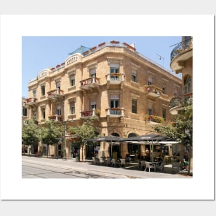 Israel, Jerusalem. Jaffa Road Café Posters and Art